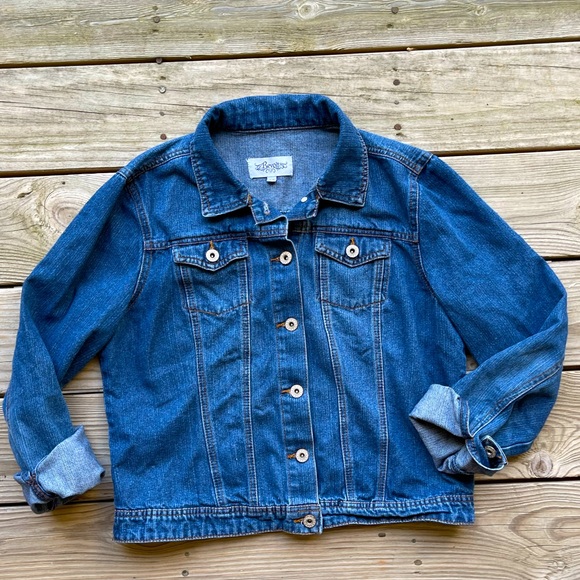 Revolt Jeans Denim Jacket | Sz M - Picture 2 of 6